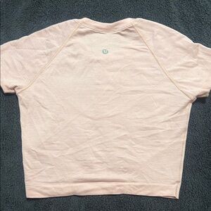 Lululemon Pink Short Sleeve Top